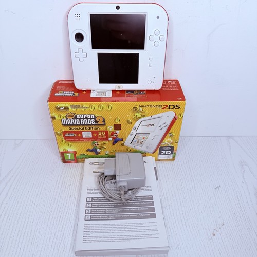 Nintendo 2ds bianco rosso - nintendo,