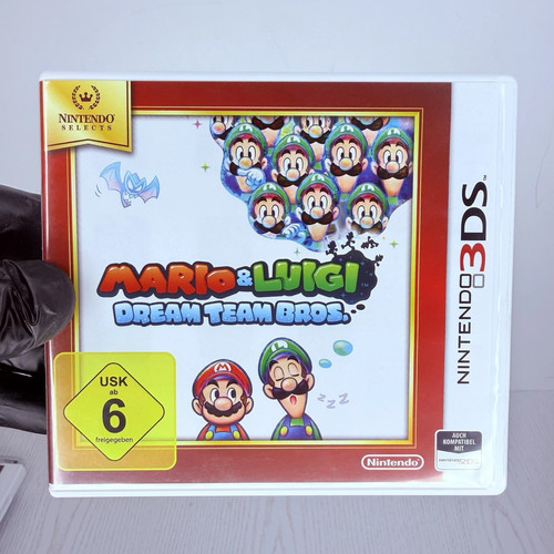 Mario luigi dream team - e,